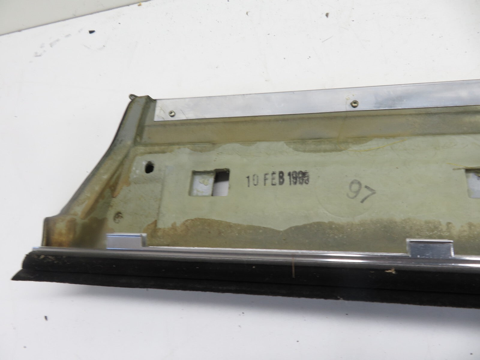JAGUAR XJR NSF PASSENGER UPPER DOOR CARD PANEL 1994-2001