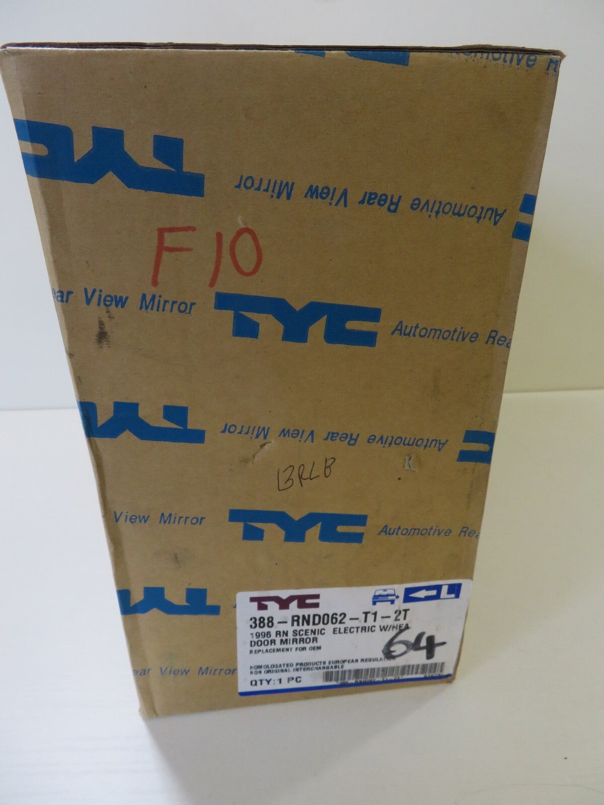 NS LH PASSENGER DOOR WING MIRROR 388-RND062-T1-2T FOR RENAULT SCENIC 1996-1999