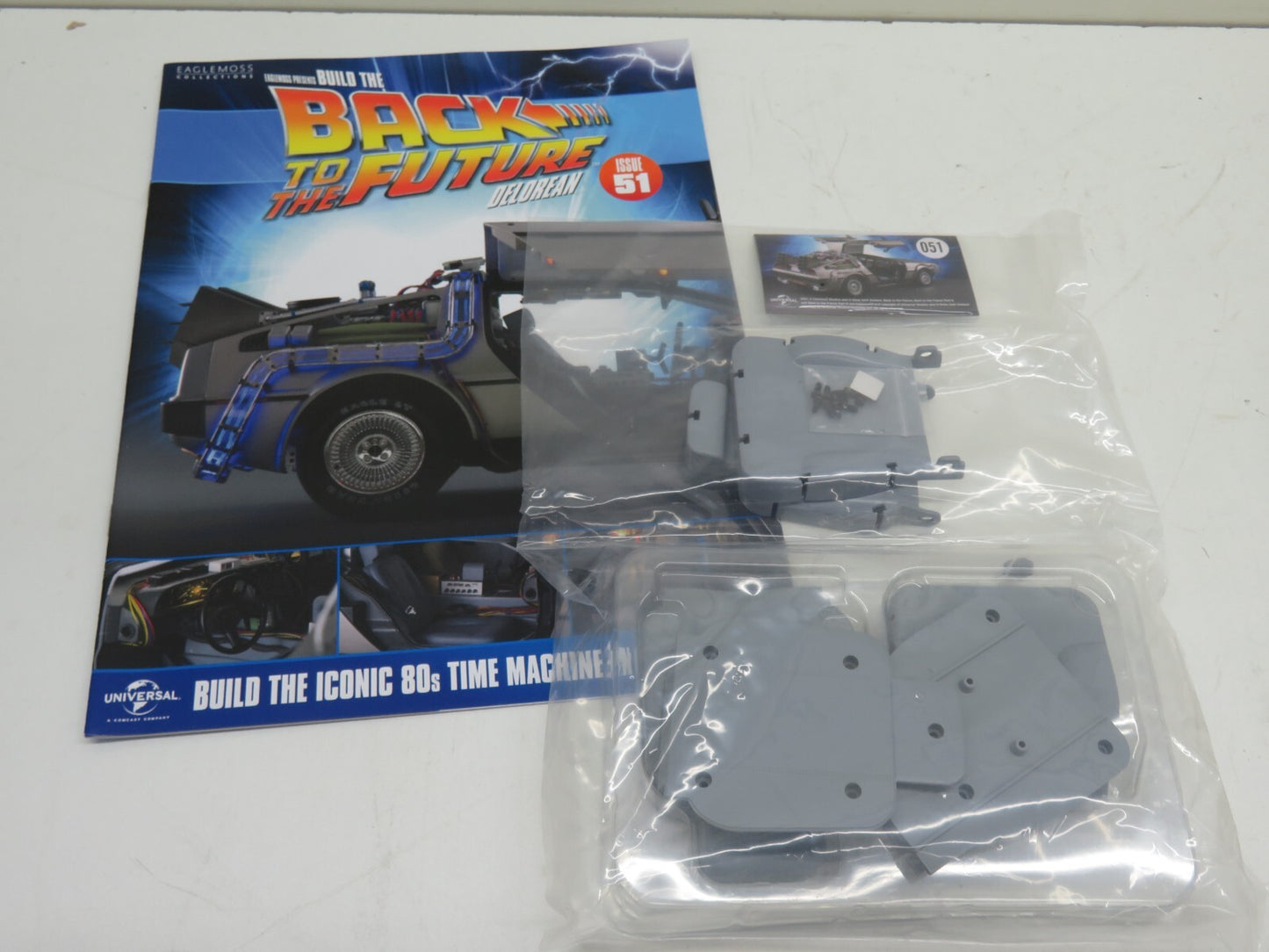 FANHOME DeAgostini Build Your Own DELOREAN BACK TO THE FUTURE ISSUE 51 REF17