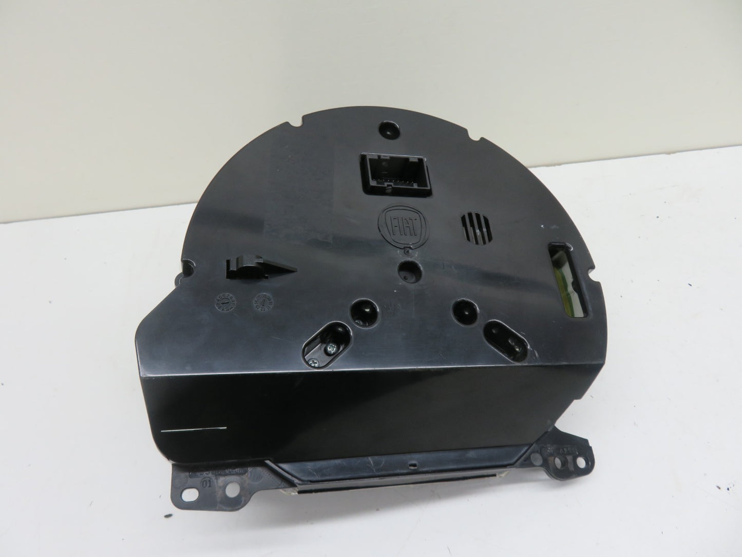 FIAT 500 1.2 PETROL INSTRUMENT SPEEDO CLUSTER DIESEL EDITION YELLOW FACE 2010-13