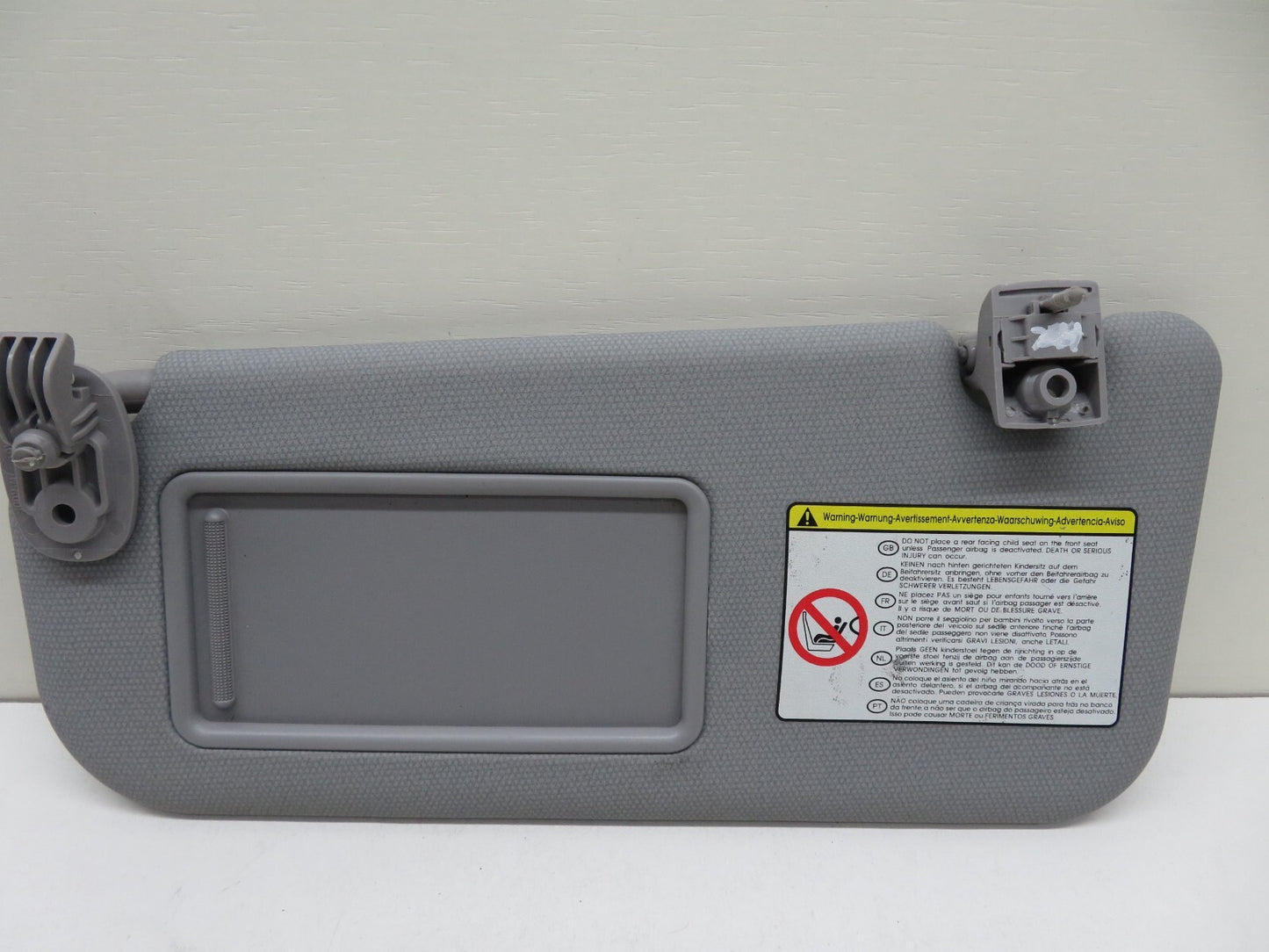 KIA RIO NS PASSENGER SUN VISOR 2011-2014 #1247-20