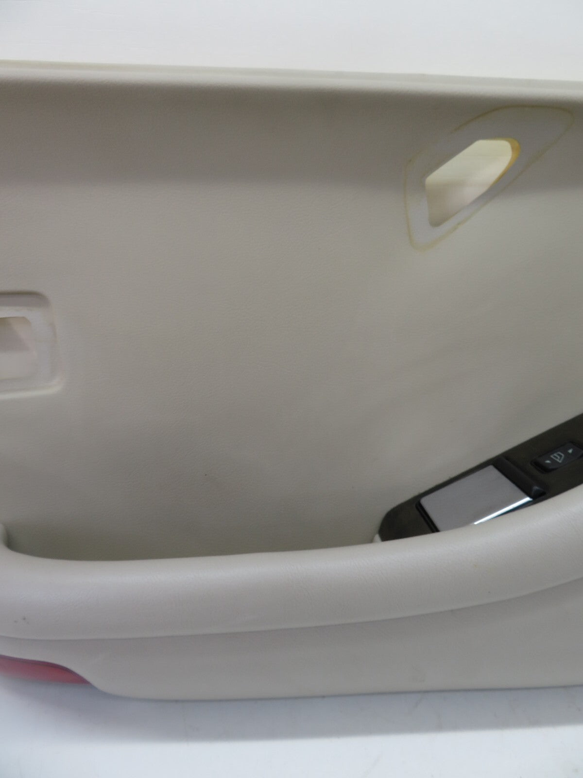 JAGUAR XJR NSR REAR PASSENGER INTERIOR DOOR PANEL WITH SPEAKER ASHTRAY 1994-2001