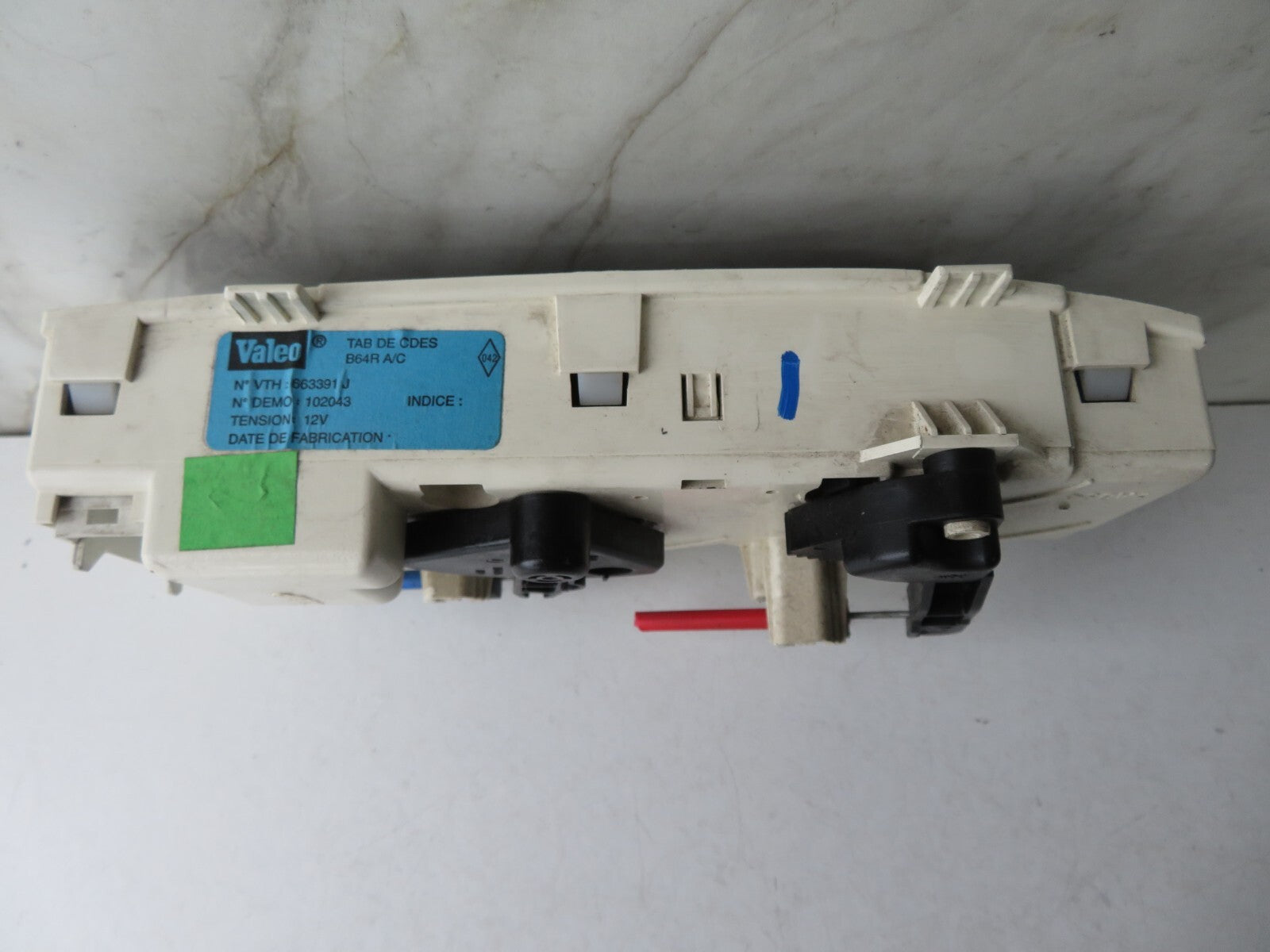 RENAULT MEGANE MK1 CONVERTIBLE HEATER CLIMATE CONTROLS 663391J 1999-2002 A1117-1