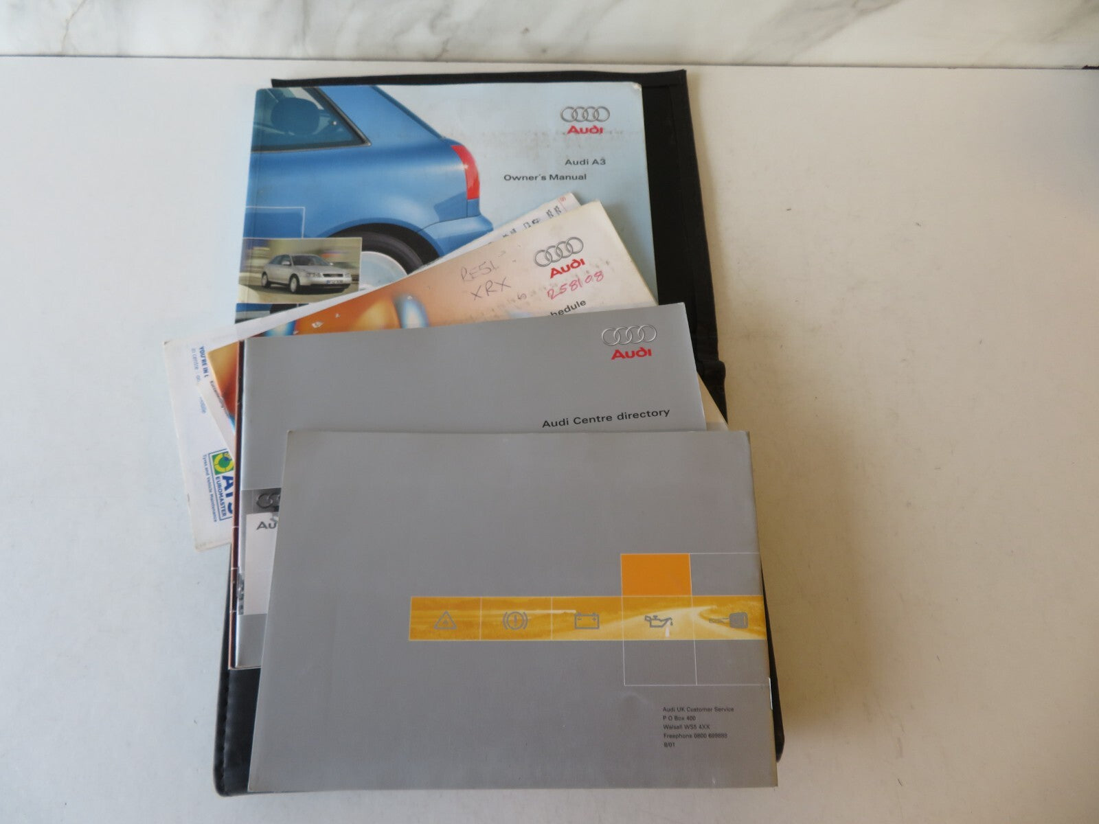 AUDI A3 1.8T OWNERS MANUAL 1998-2002 A37