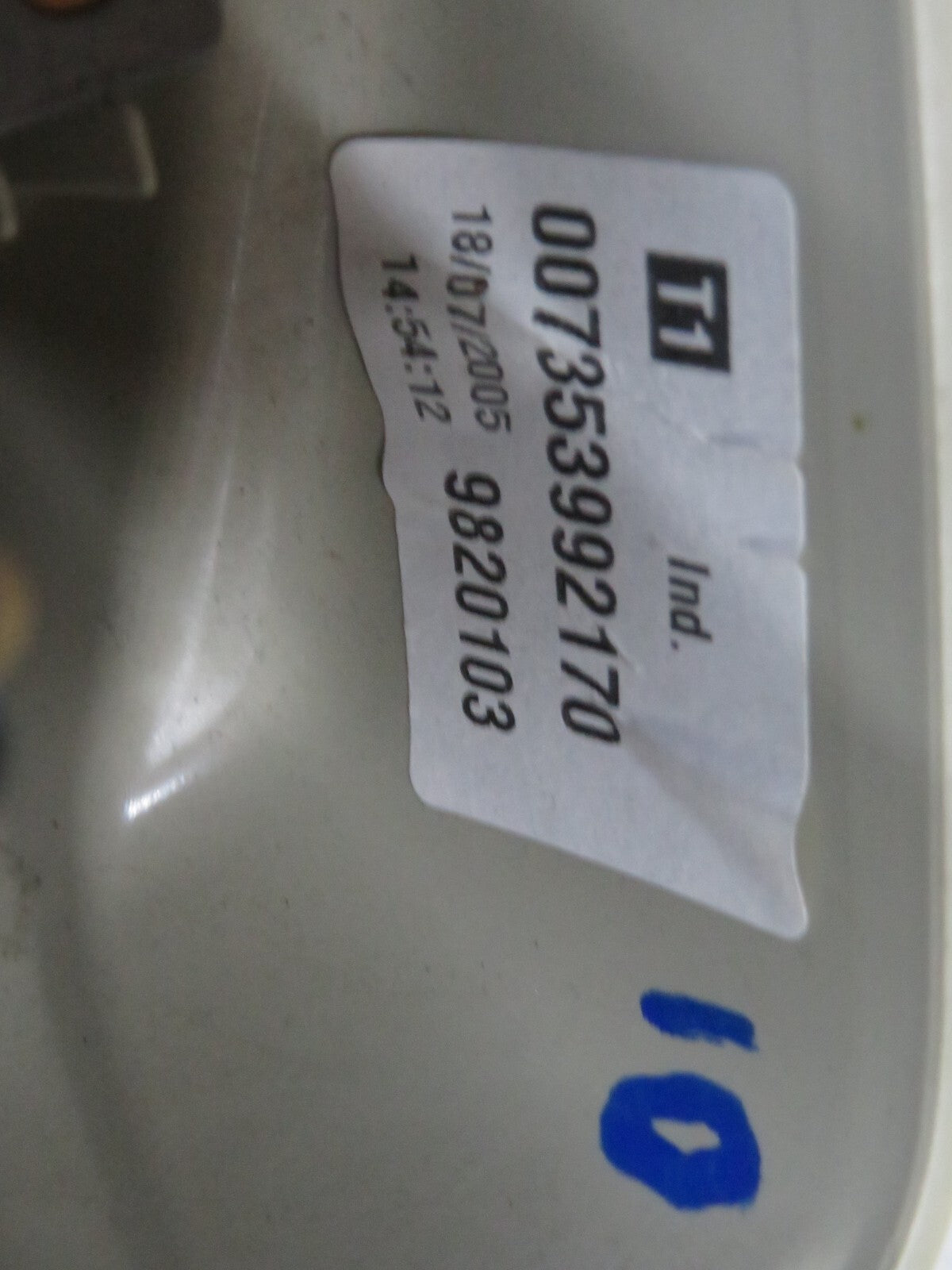 FIAT CROMA REAR VIEW MIRROR 007353992170 2005-2011 A1617-10