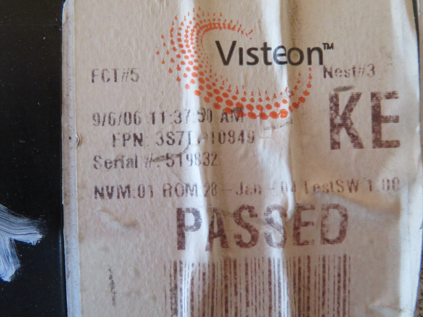 FORD MONDEO MK3 2.0 TDCI 3S7T-10849-KE 2003-2007 MIX1553-4