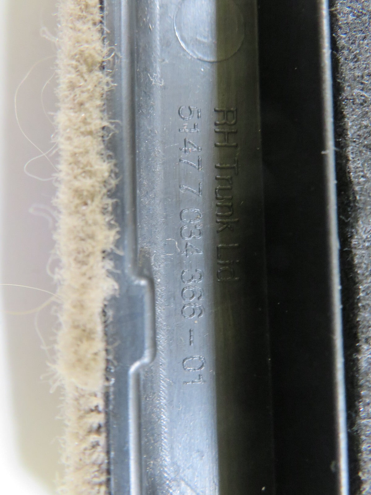 BMW X5 E53 OS DRIVER REAR BOOT ACCES TRIM COVER 7034366 1999-2006 MISC1609-14