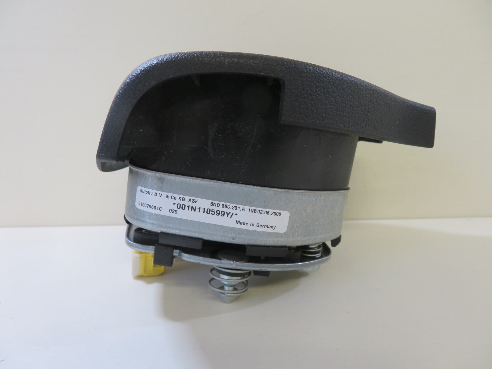 VOLKSWAGEN VW TOURAN STEERING WHEEL AIR BAG 5N0880201A 2003-09 1019-3