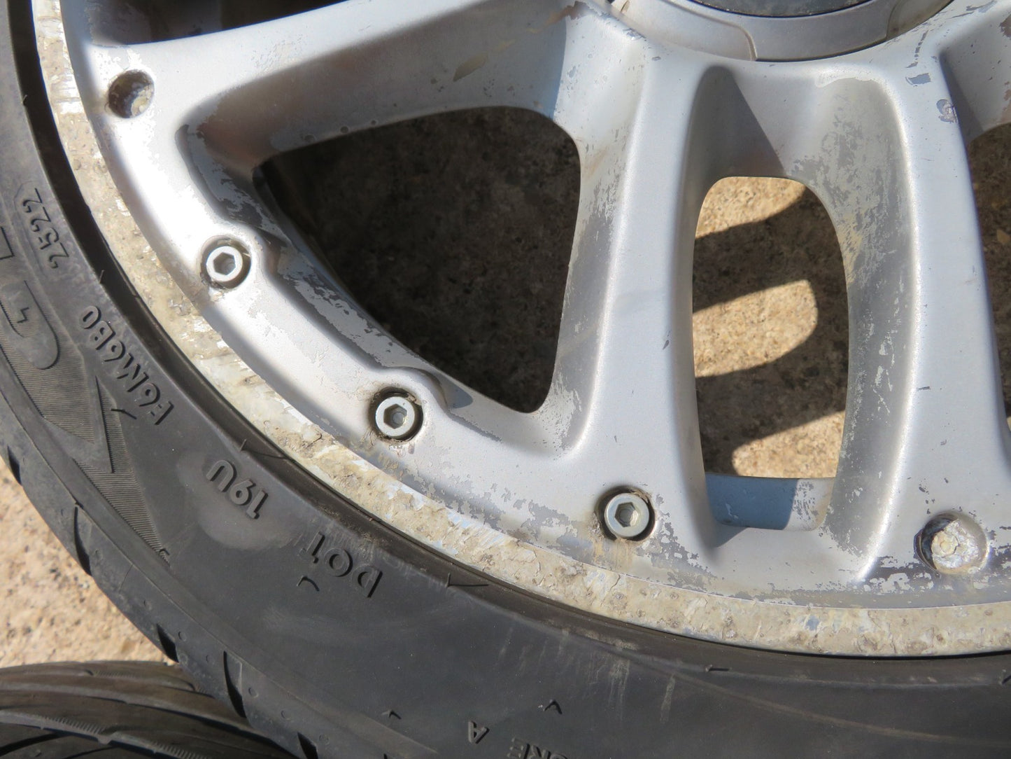 FIAT 500 DIESEL EDITION R16 16" ALLOY WHEELS WITH TYRES 518346260 NEED REFURB