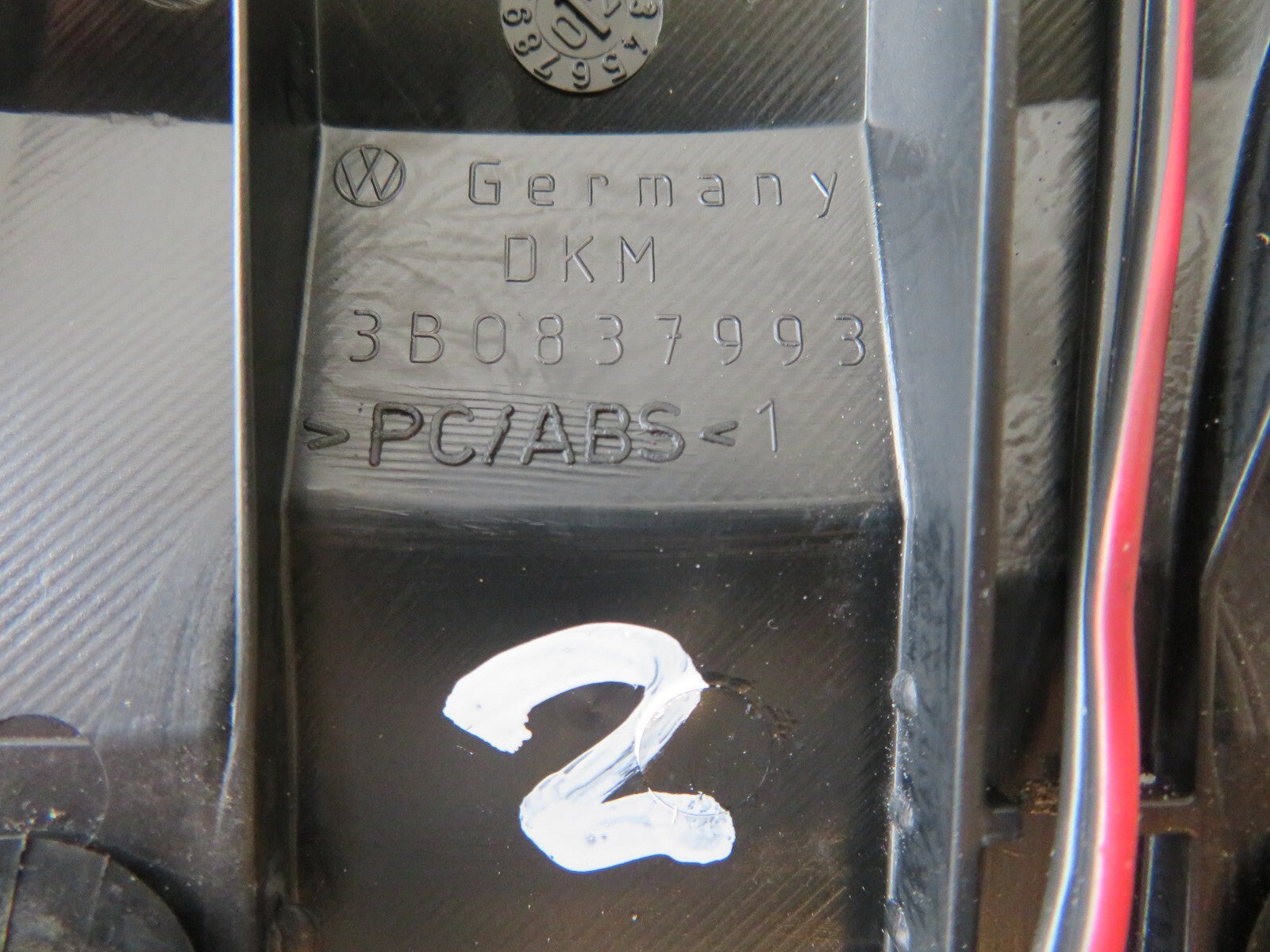 VOLKSWAGEN VW PASSAT B5.5 NS PASSENGER SIDE TWEETER 3B0035411F 01-05 AMS1348-2