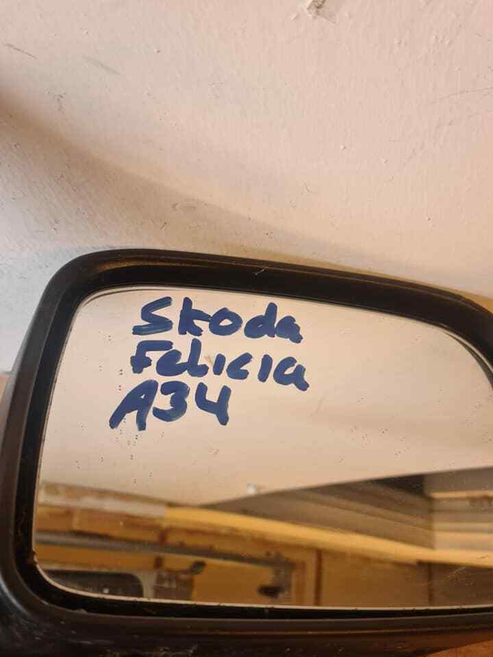SKODA FELICIA OS DRIVER DOOR WING MIRROR 1996-2001 A34