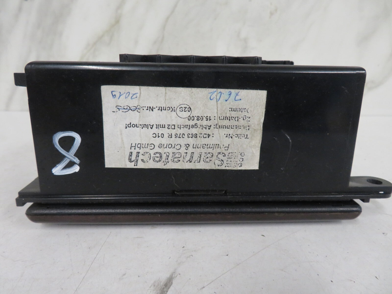 AUDI A8 D2 CENTER CONSOLE STORAGE TRIM 4D2863075Q 1998-2002 1426-8