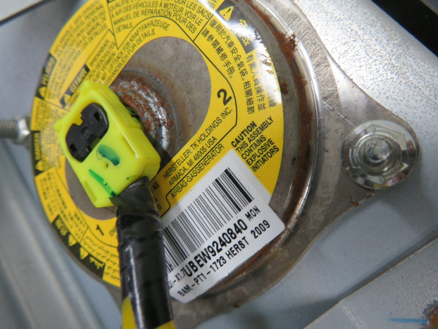 MAZDA CX7 NS PASSENGER AIR DASH TRIM EH62H21 2009-2012 1617-6