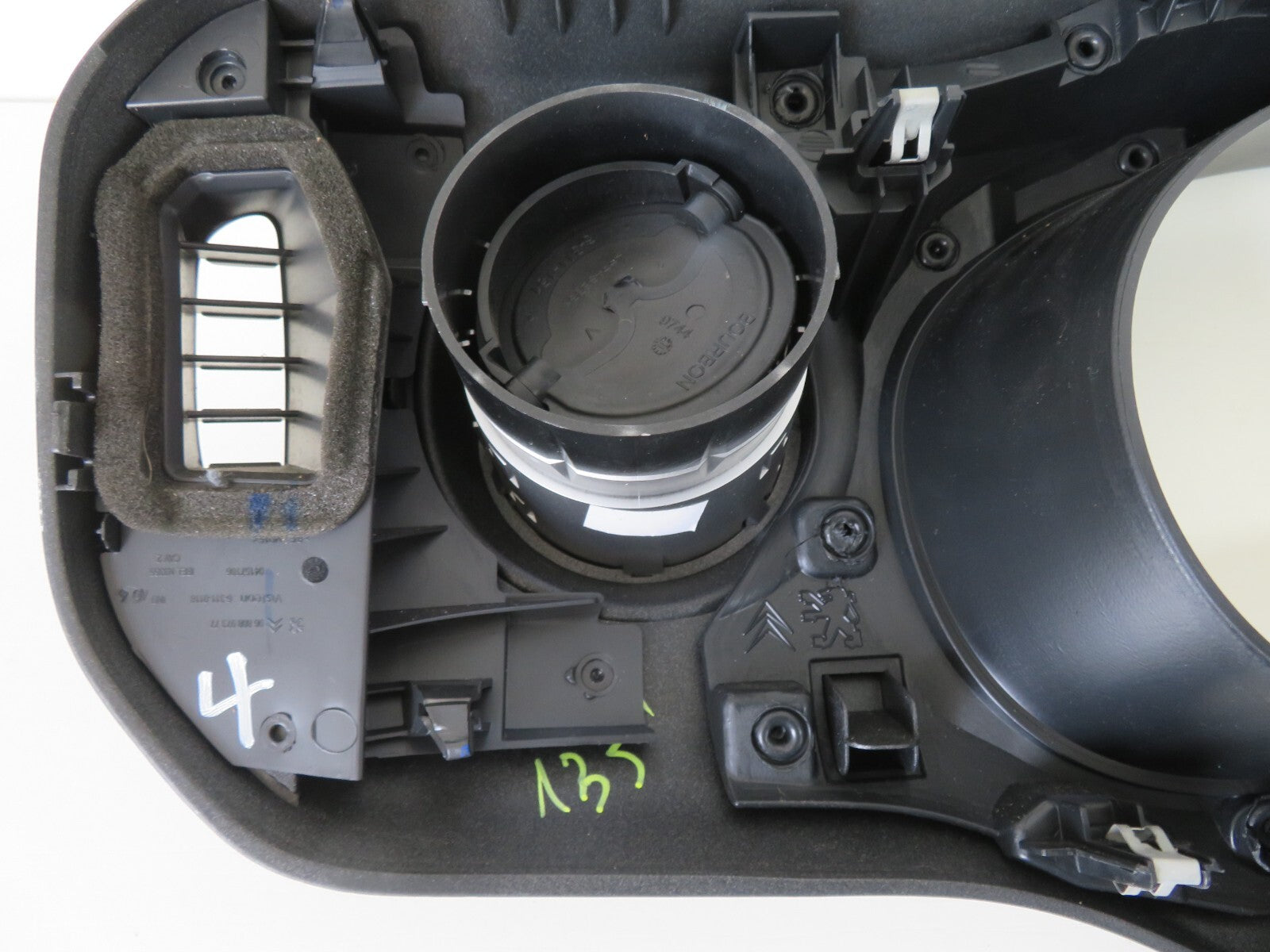 CITROEN BERLINGO MK2 INSTRUMENT CLUSTER SURROUND TRIM 2008-2014 BLK4