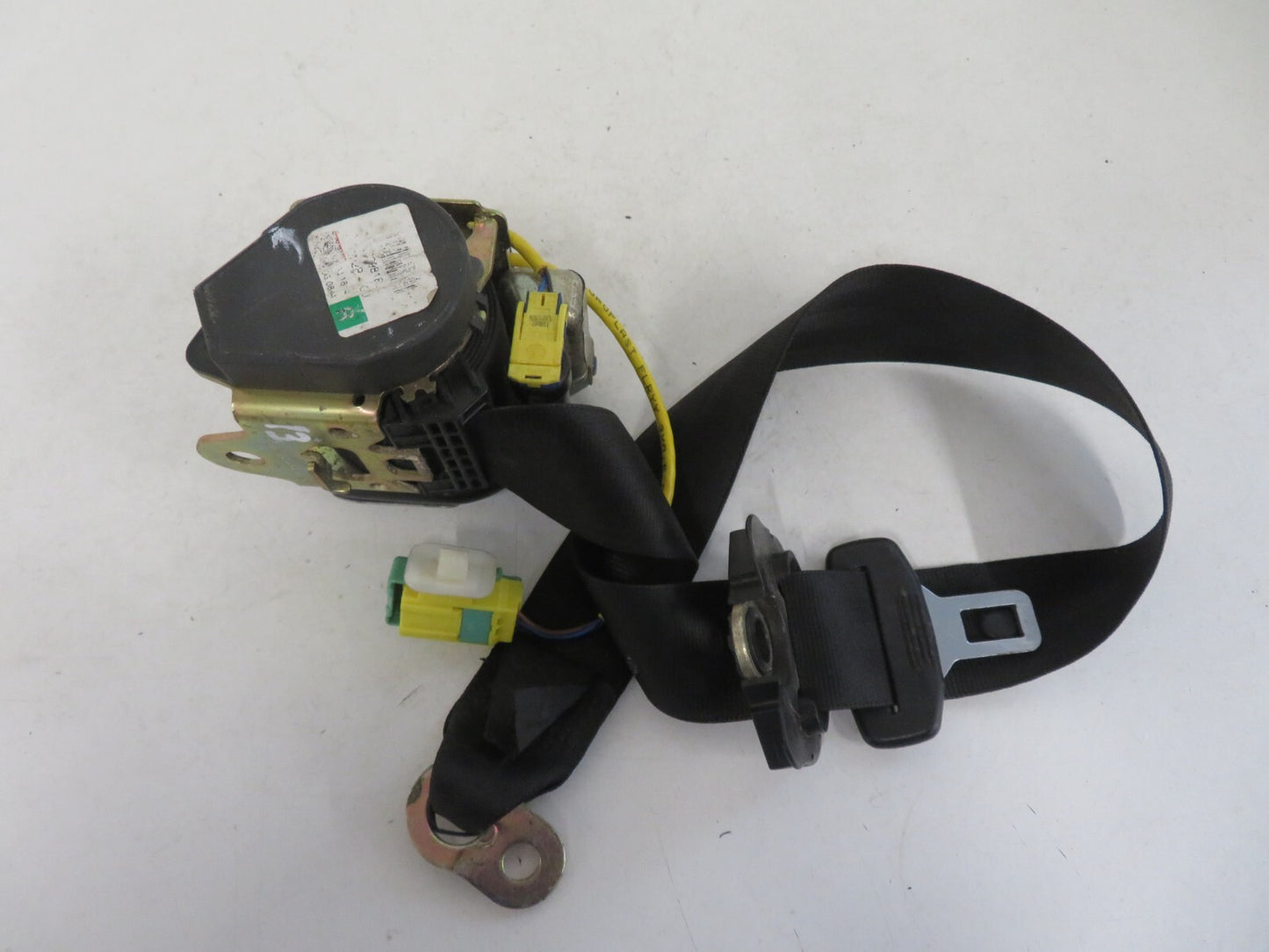 VOLKSWAGEN VW TOUAREG 0SR SEAT BELT PORSCHE CAYENNE 7L0857806A VWAM1352-13