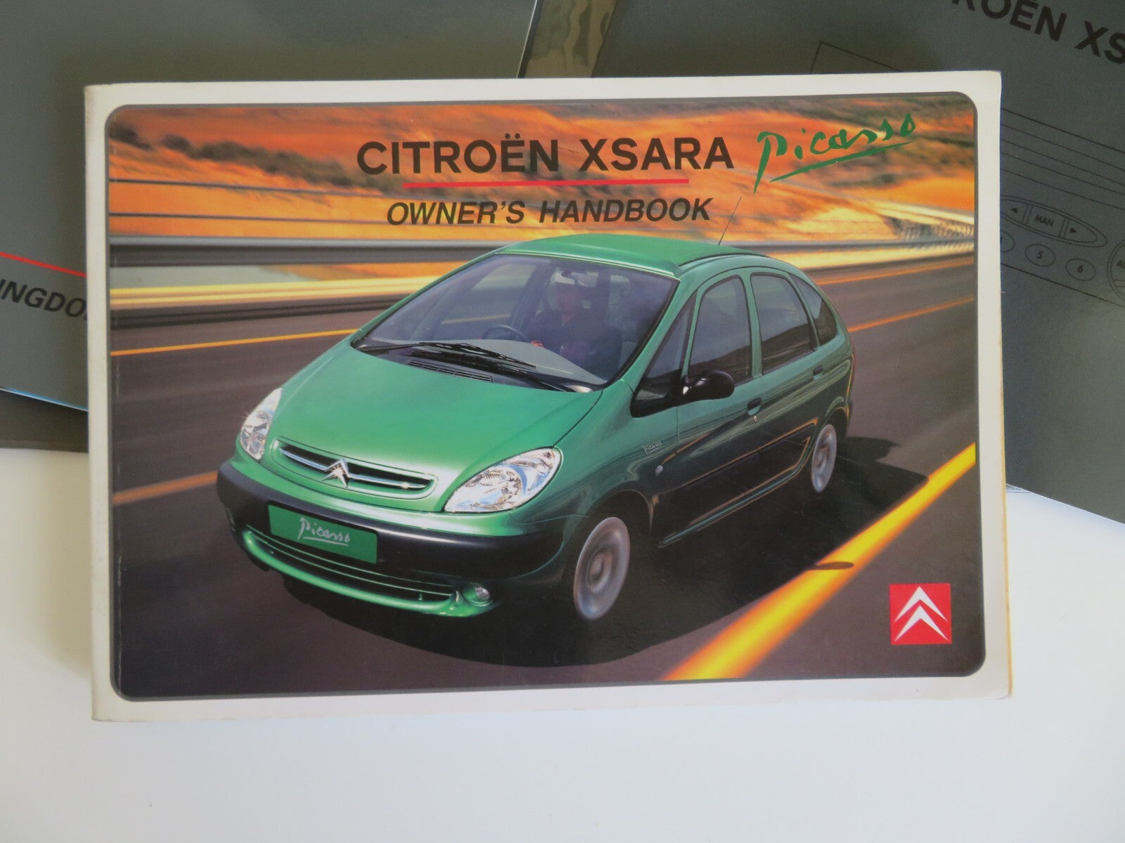 CITROEN XSARA PICASSO OWNERS MANUAL WITH FOLDER 1999-2004 HM2-2