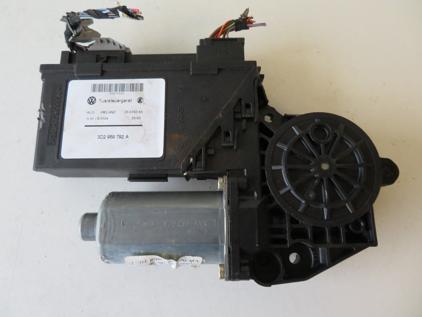 PORSCHE CAYENNE 955 NSF WINDOW MOTOR 3d2959792a 2000-2004 AMS1020 SA