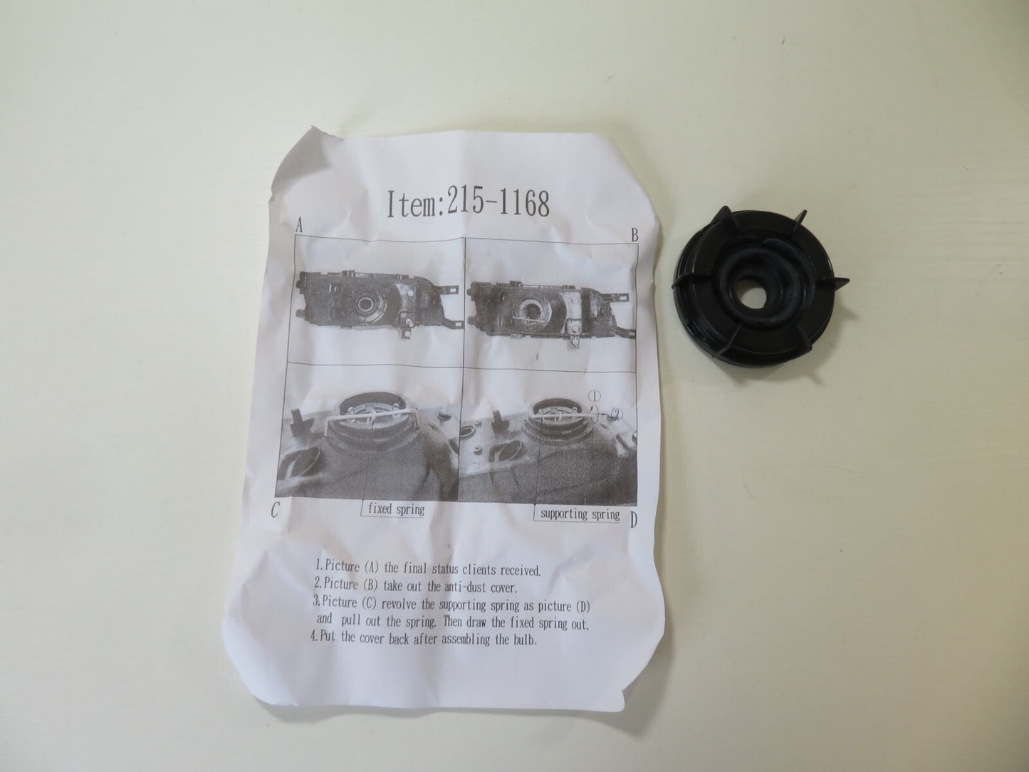 OS DRIVER RH DEPO HEADLIGHT 215-1166L-RD-E FOR NISSAN ALMERA 1995-1998 #LMS2