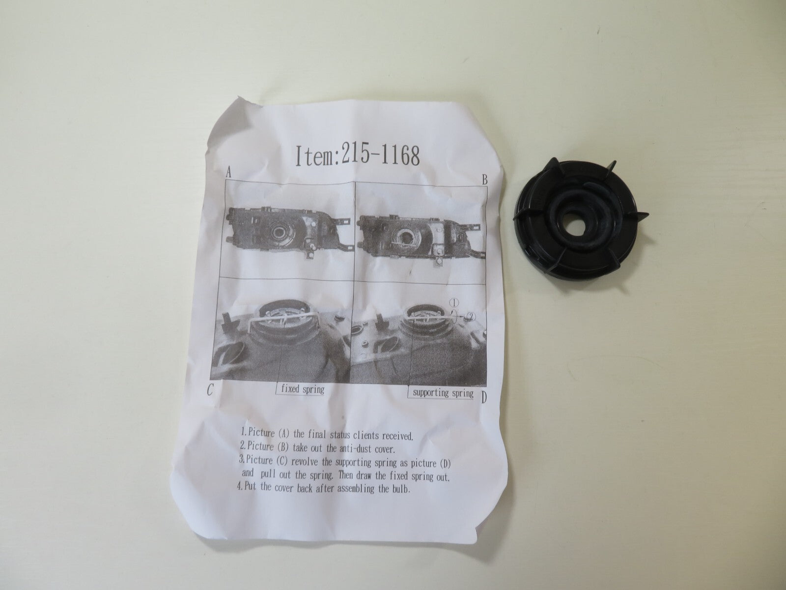 OS DRIVER RH DEPO HEADLIGHT 215-1166L-RD-E FOR NISSAN ALMERA 1995-1998 #LMS2