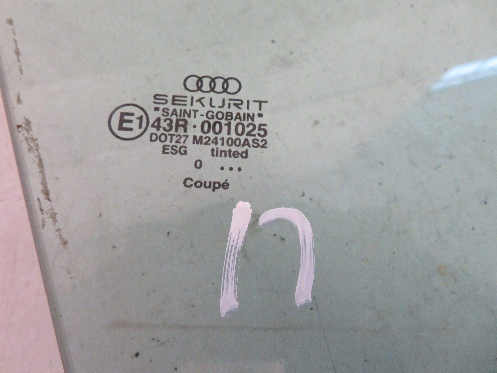 AUDI TT MK1 COUPE OS QUARTER GLASS WINDOW 1998-2004 MIX1333-17
