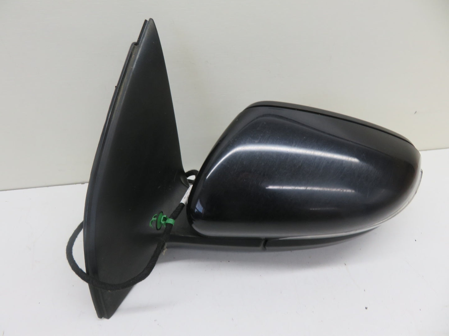 VW GOLF MK6 NS PASSENGER DOOR WING MIRROR BLACK 5DR 2009-2013 1546-6