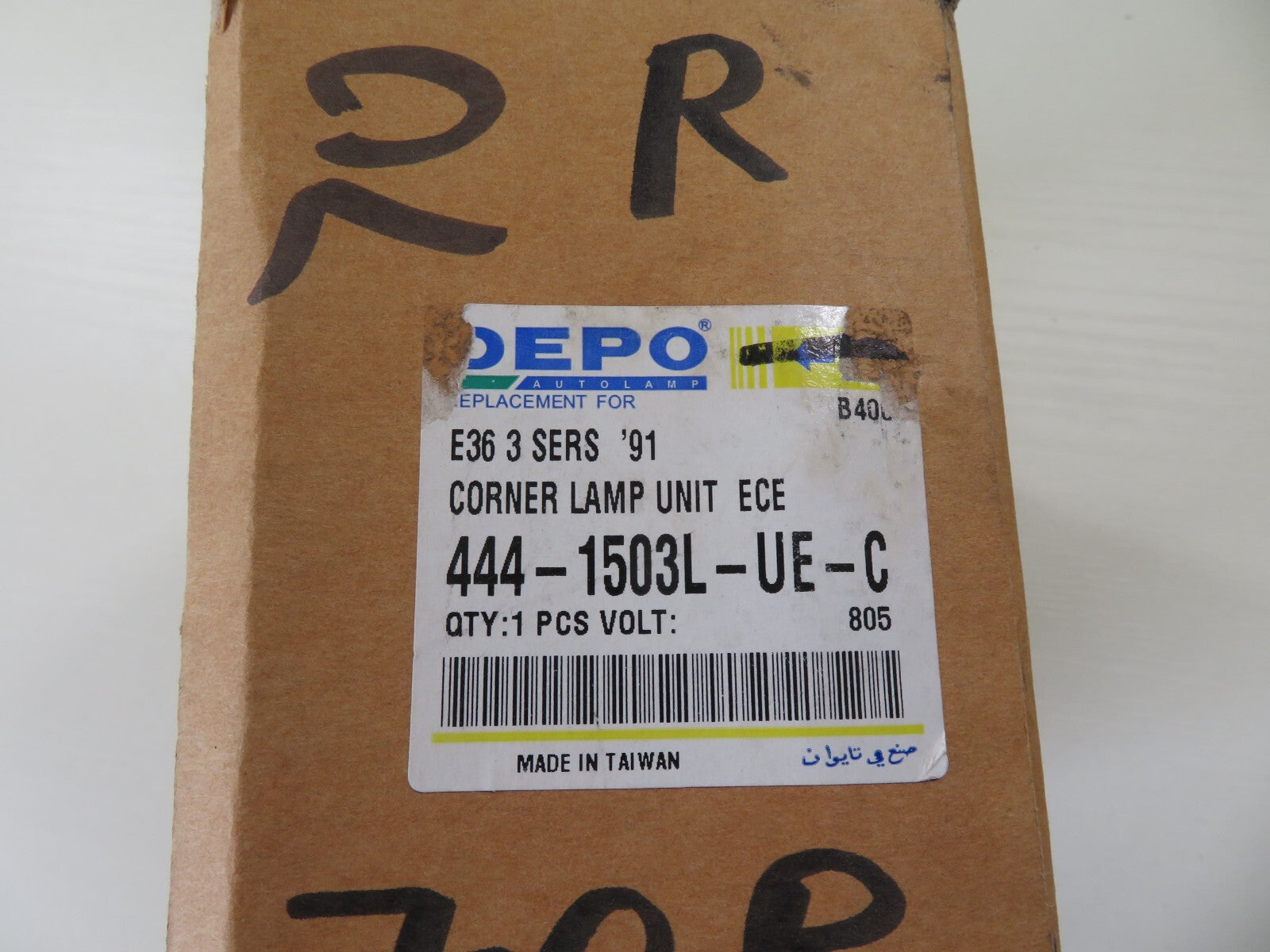 OS DRIVER RIGHT FRONT INDICATOR LIGHT FOR BMW 3 SERIES E36 1991-1997 444-1503LUC