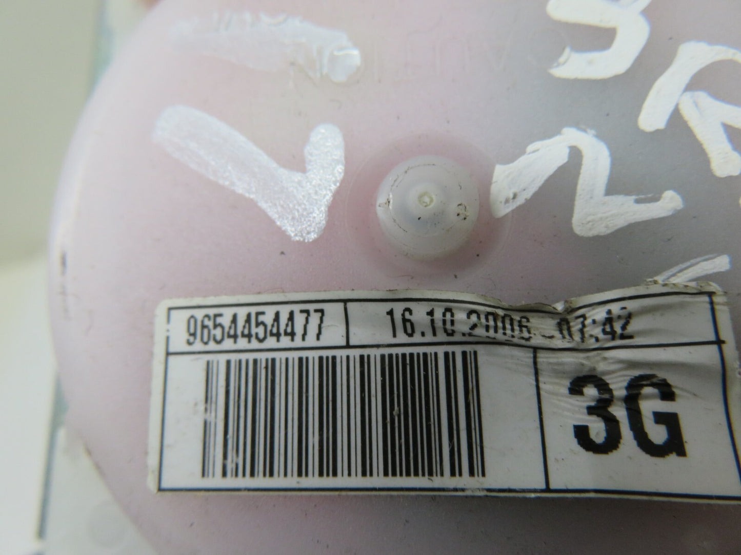 CITROEN C4 GRAND PICASSO NSR 3RD ROW SEAT BELT 9654454477 2004-2013 1055-17