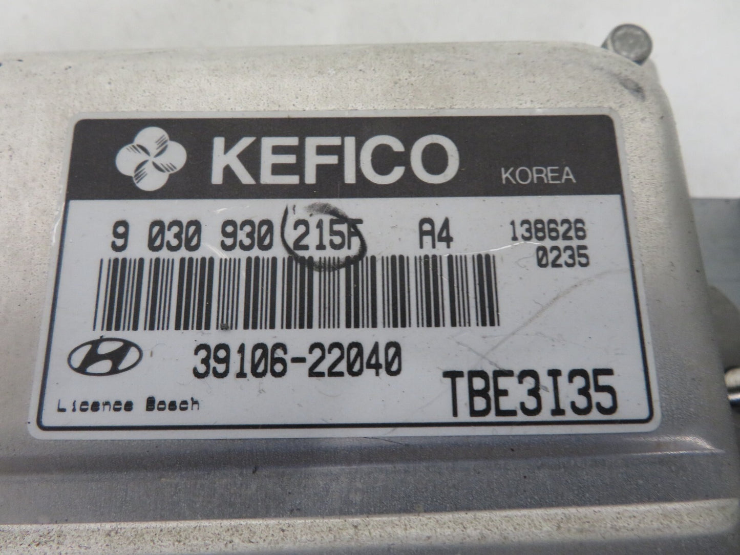 HYUNDAI GETZ ENGINE ECU 39106-22040 2002-2005 1234-2