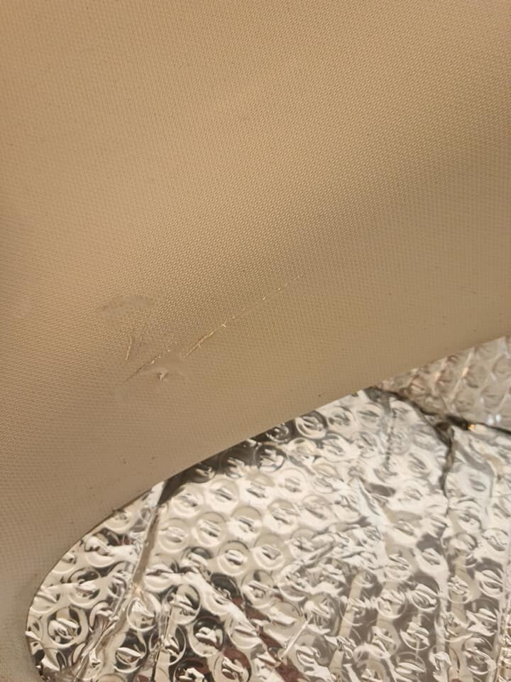 FORD KA NS PASSENGER REAR PILLAR TRIM PARCEL SHELF TRIM (SEE PHOTOS) 2008-2016