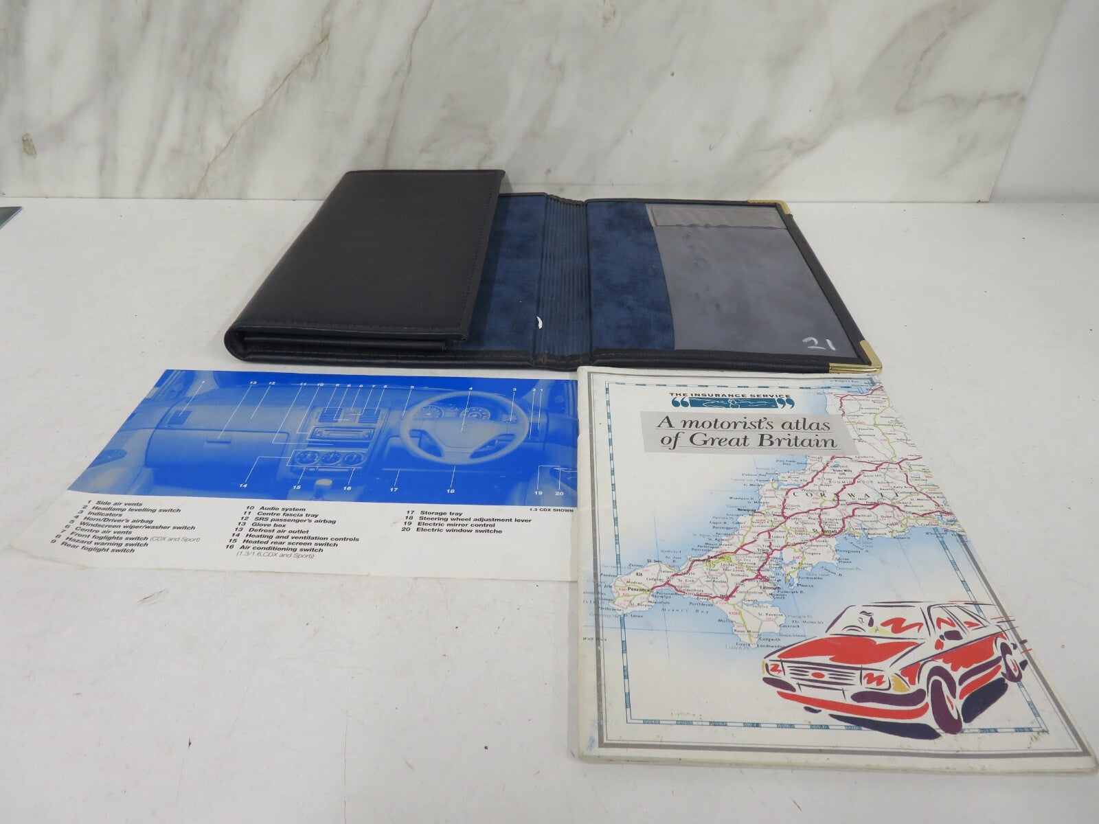 HYUNDAI GETZ OWNERS MANUAL WITH FOLDER 2002-2005 1234-22