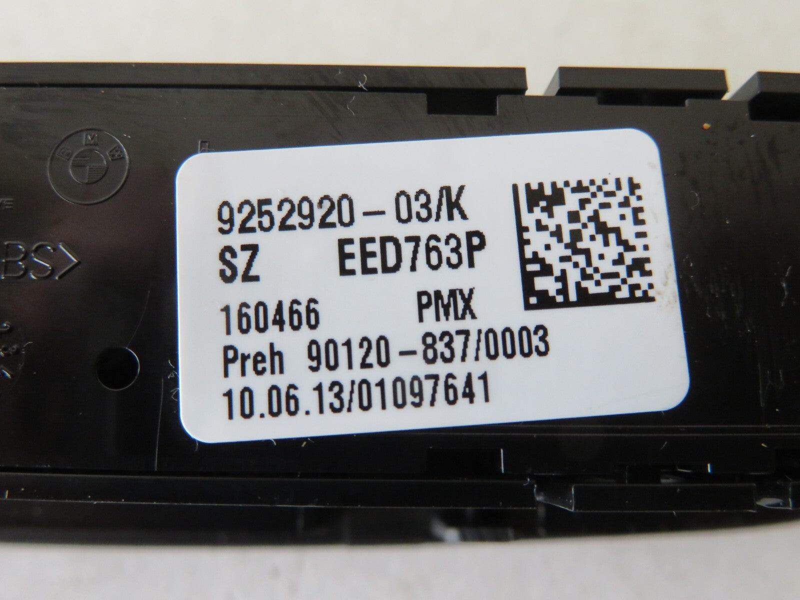 BMW 1 SERIES F20 SPORT ECO TRACTION SWITCHES 9252920 2011-2018 AMS1514