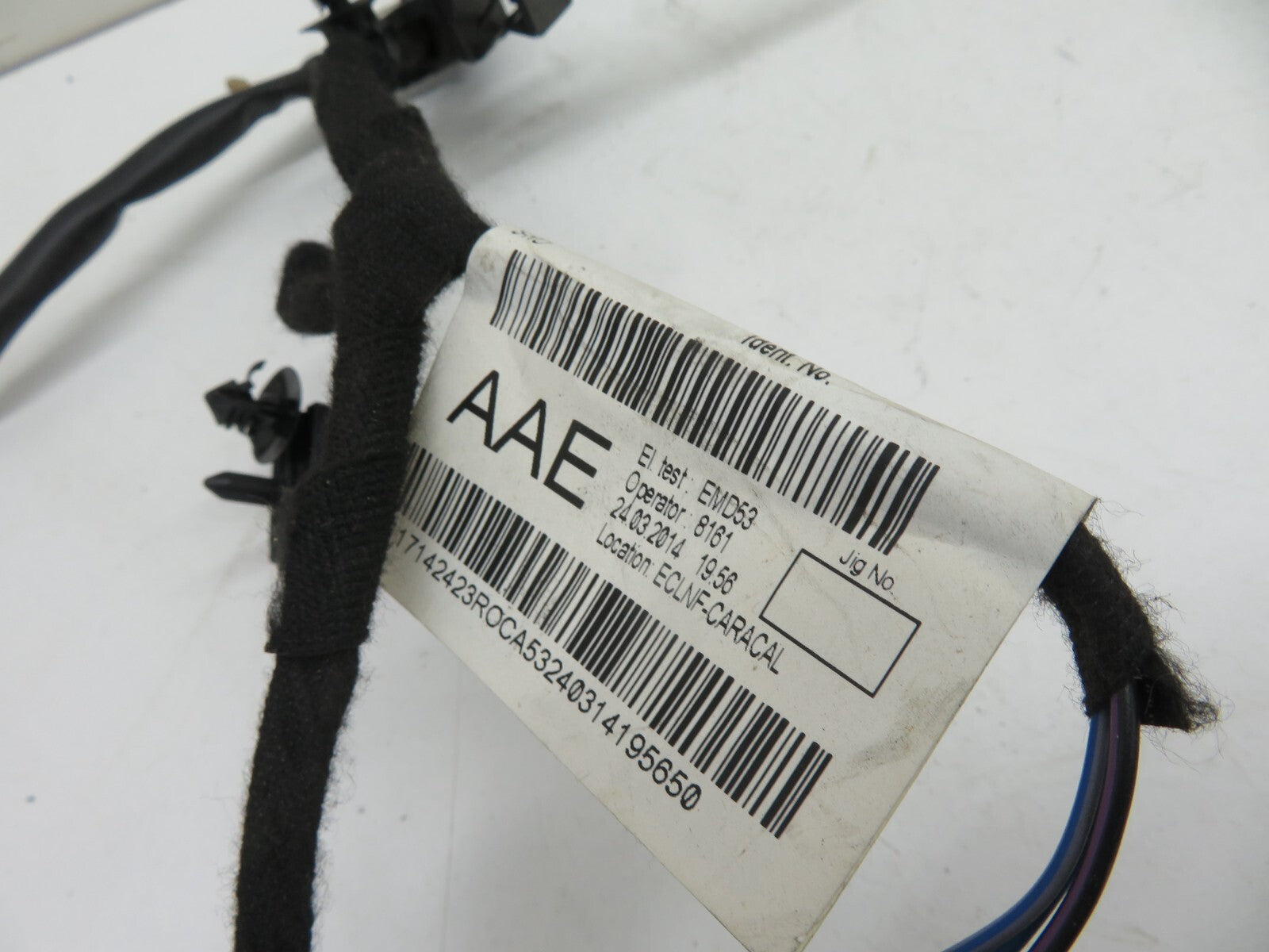 FORD FIESTA MK7 ST180 TAILGATE BOOT WIRING LOOM C1BT-17K400-AA 2013-2017 1508-30