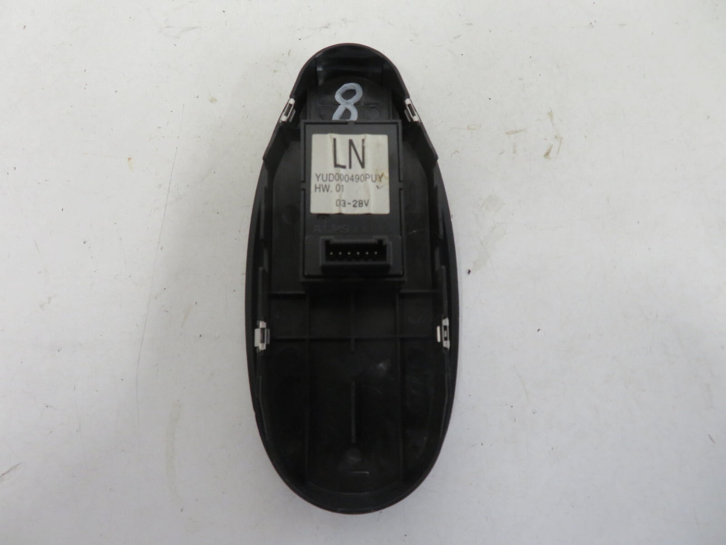 ROVER 75 NS PASSENGER WINDOW SWITCH YUD000490PUY 1999-2005 1516-8