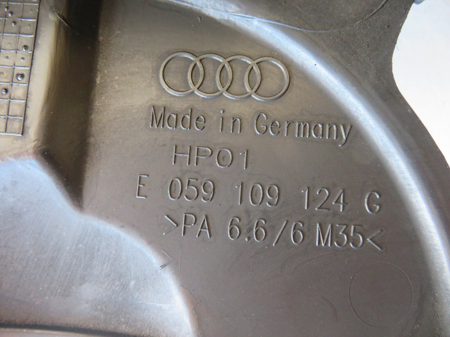 AUDI A6 C5 ALL ROAD 2.5 TDI CAMBELT COVER e059109124g 2000-2005 AMS1025