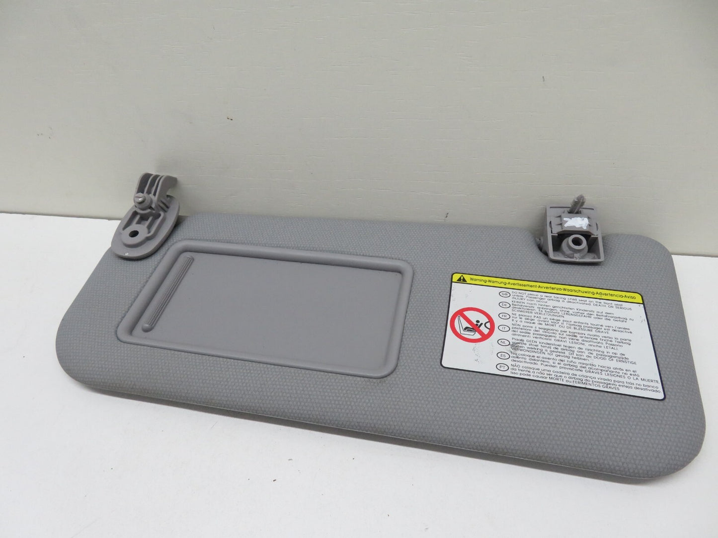 KIA RIO NS PASSENGER SUN VISOR 2011-2014 #1247-20