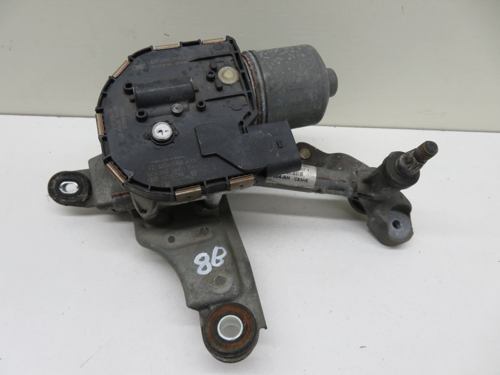 FORD SMAX NSF PASSENGER FRONT WIPER MOTOR 6M21-17504-AH 2006-2014 #1437-8B