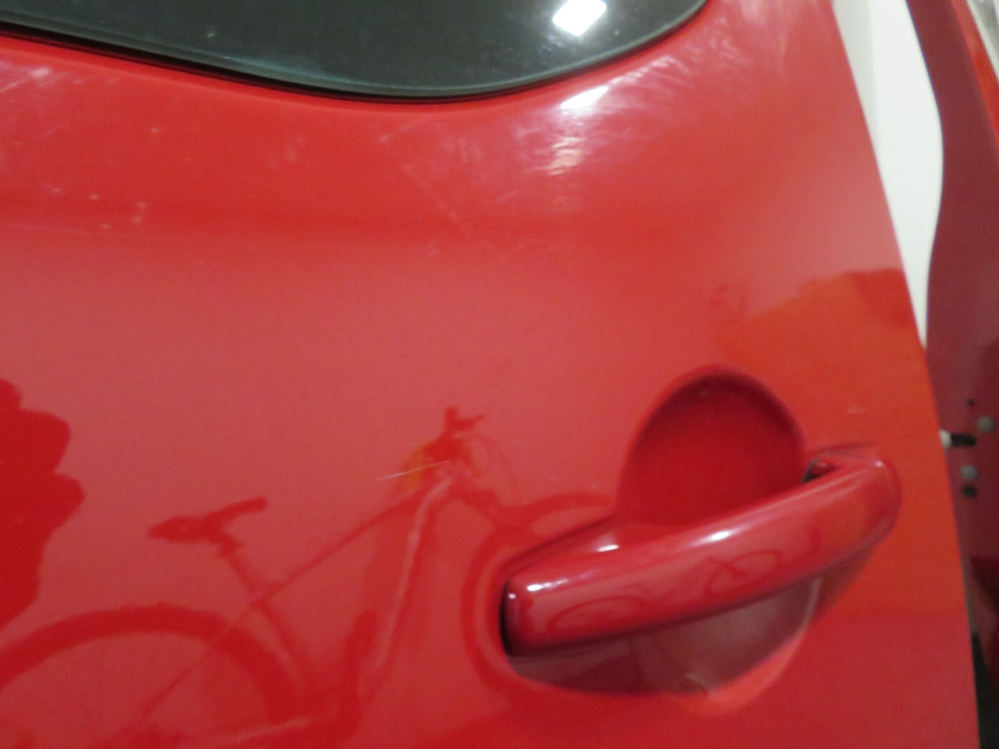 CITROEN BERLINGO OS DRIVER REAR SLIDING DOOR RED MULTISPACE 2008-2018