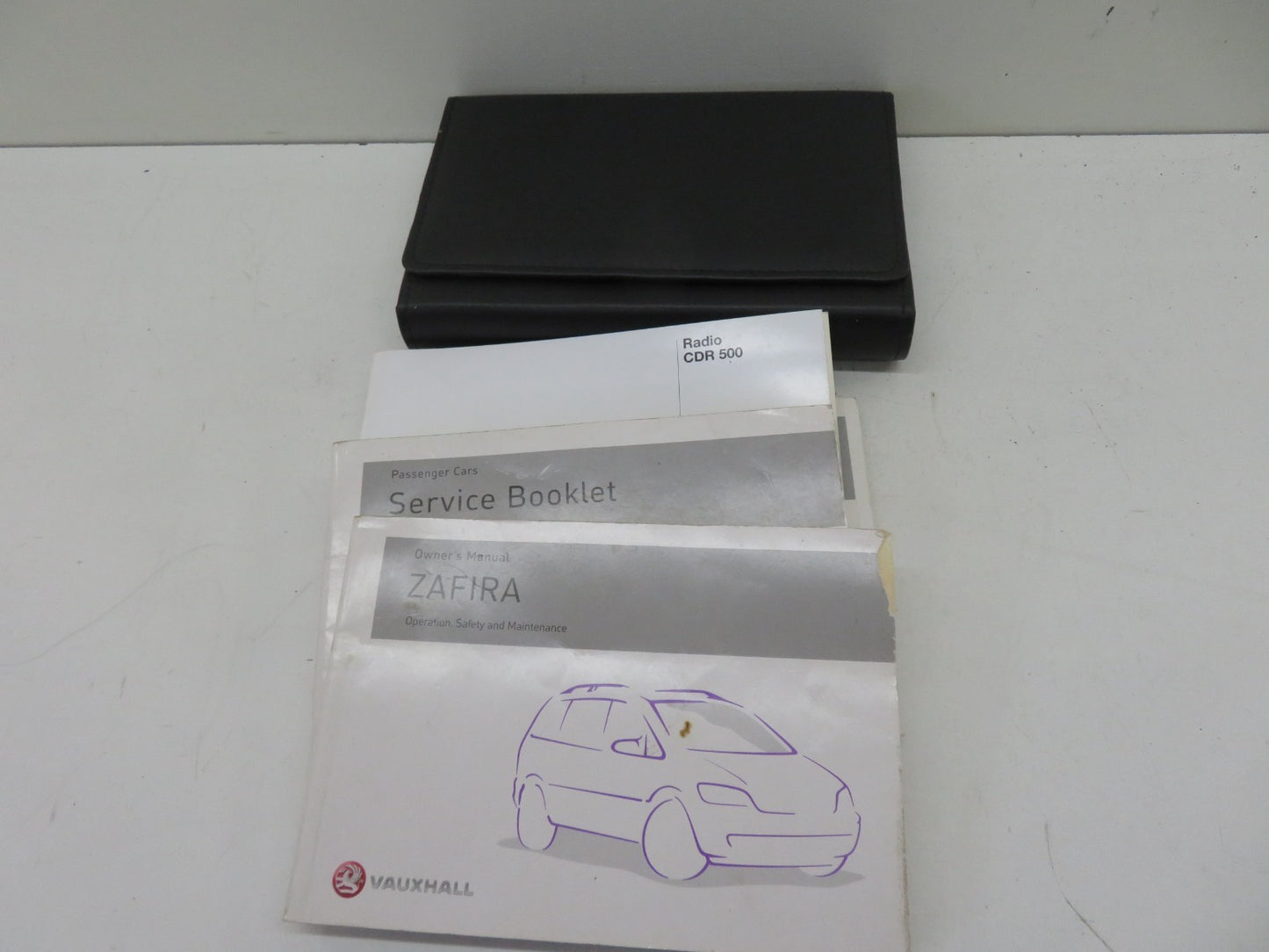 VAUXHALL ZAFIRA A OWNERS MANUAL WITH FOLDER 1999-2005 1353-1