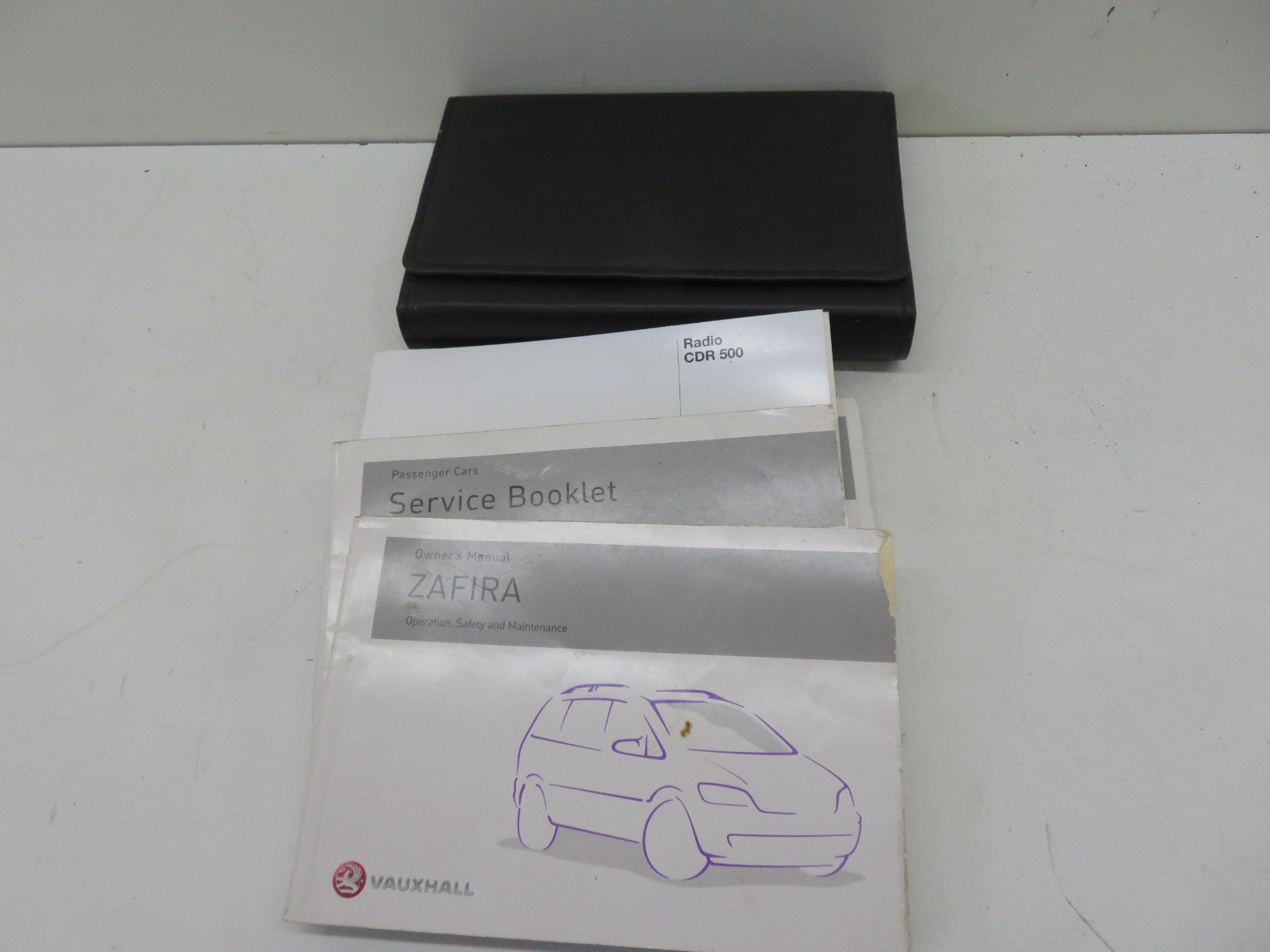 VAUXHALL ZAFIRA A OWNERS MANUAL WITH FOLDER 1999-2005 1353-1