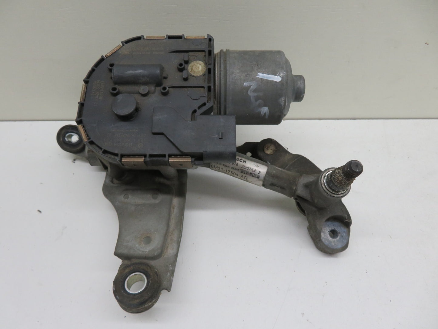 FORD SMAX NSF PASSENGER FRONT WIPER MOTOR 6M21-17504-AG 2006-2010 #1437-1