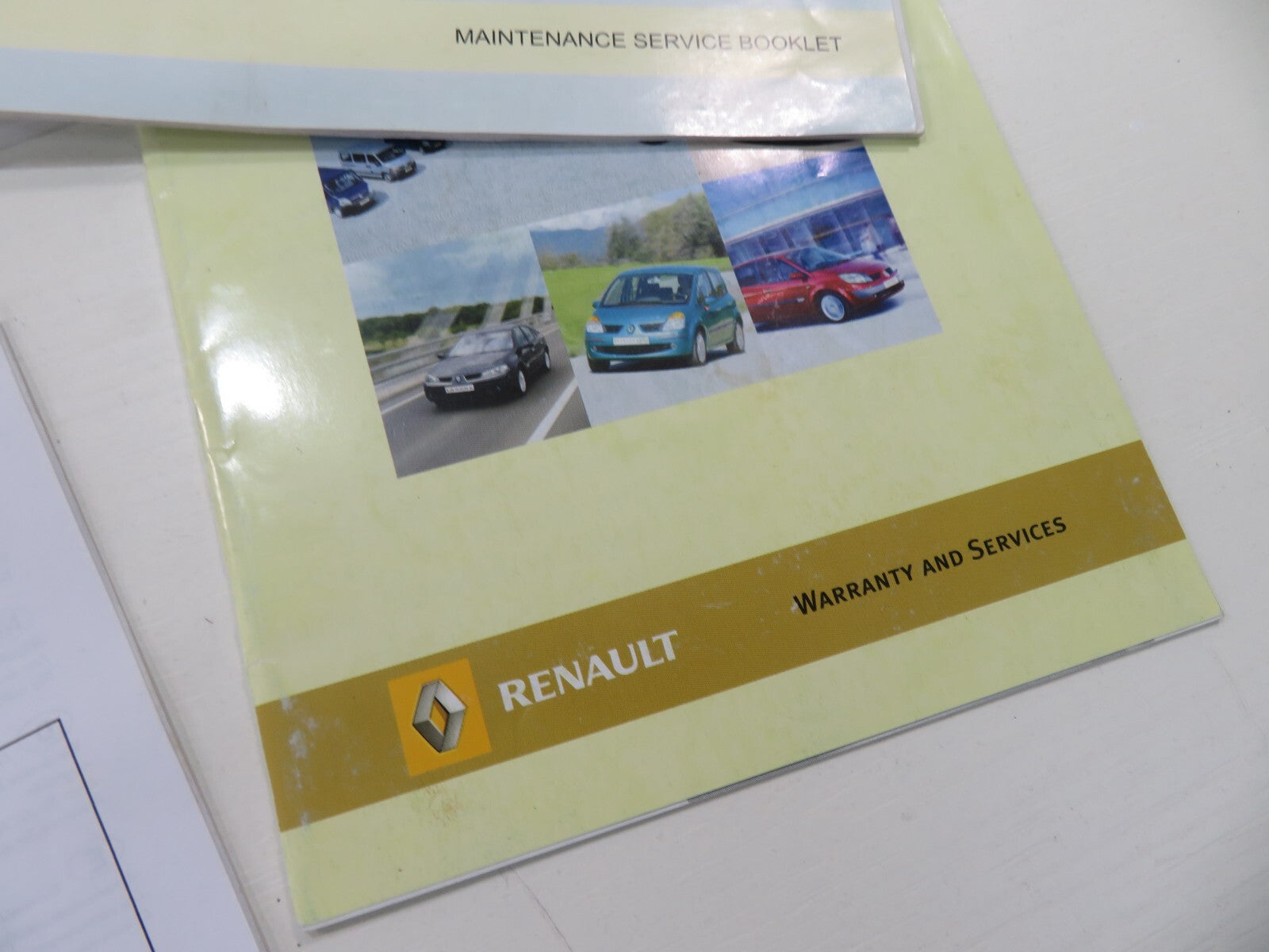 RENAULT SCENIC OWNERS MANUAL WITH FOLDER 2006-2009 1559-28