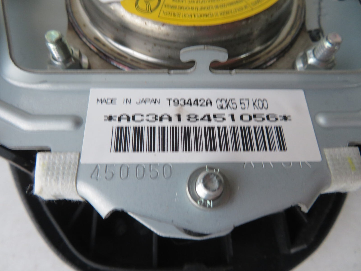 MAZDA 6 STEERING WHEEL AIR   BAG 2008-2012 AMS1458-5