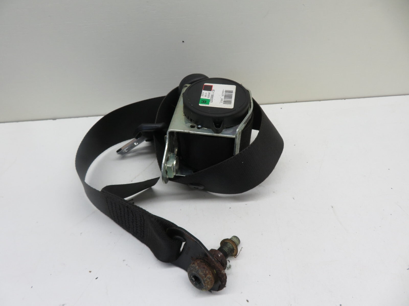 LAND ROVER FREELANDER 1 OS DRIVER FRONT SEAT BELT 601186600D 1997-2006 1730-10