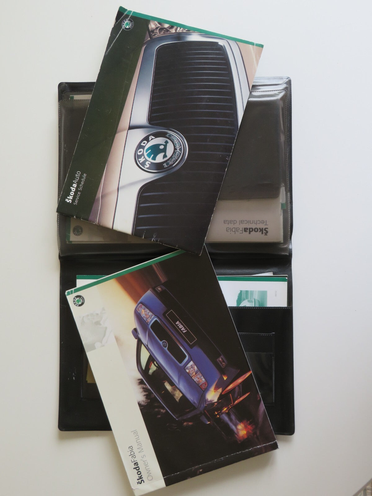 SKODA FABIA MK1 OWNERS MANUAL WITH FOLDER 1999-2004 HM-6