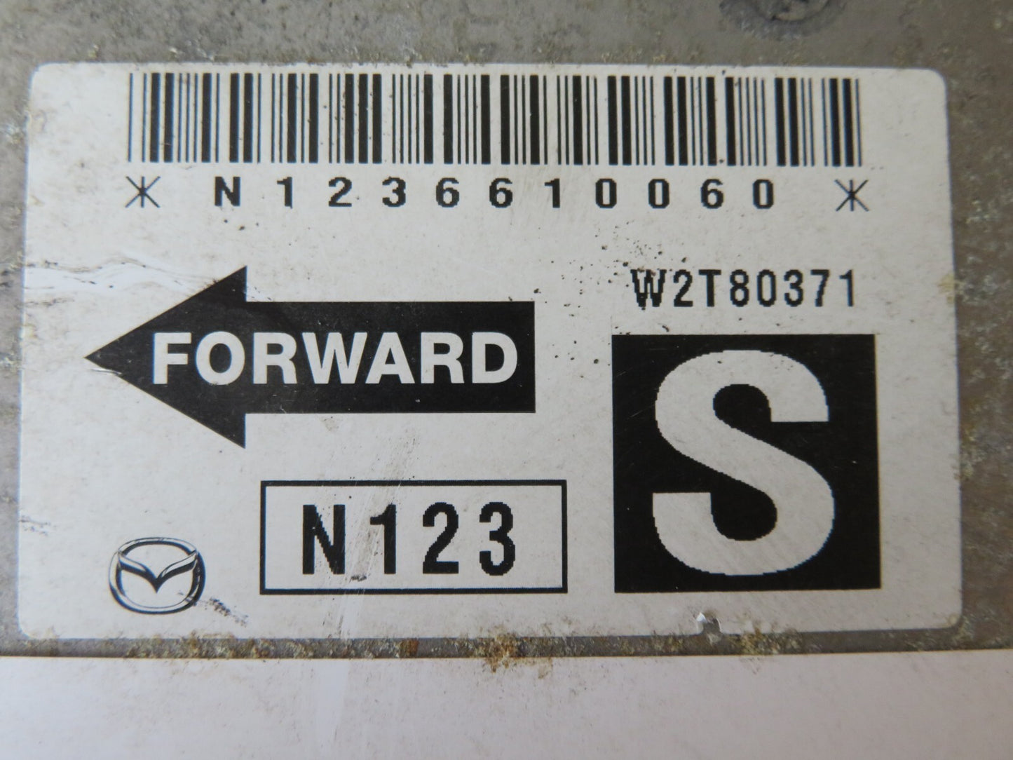 MAZDA MX5 MK3 AIRBAG CONTROL MODULE w2t80371 2005-2014 AMS1226