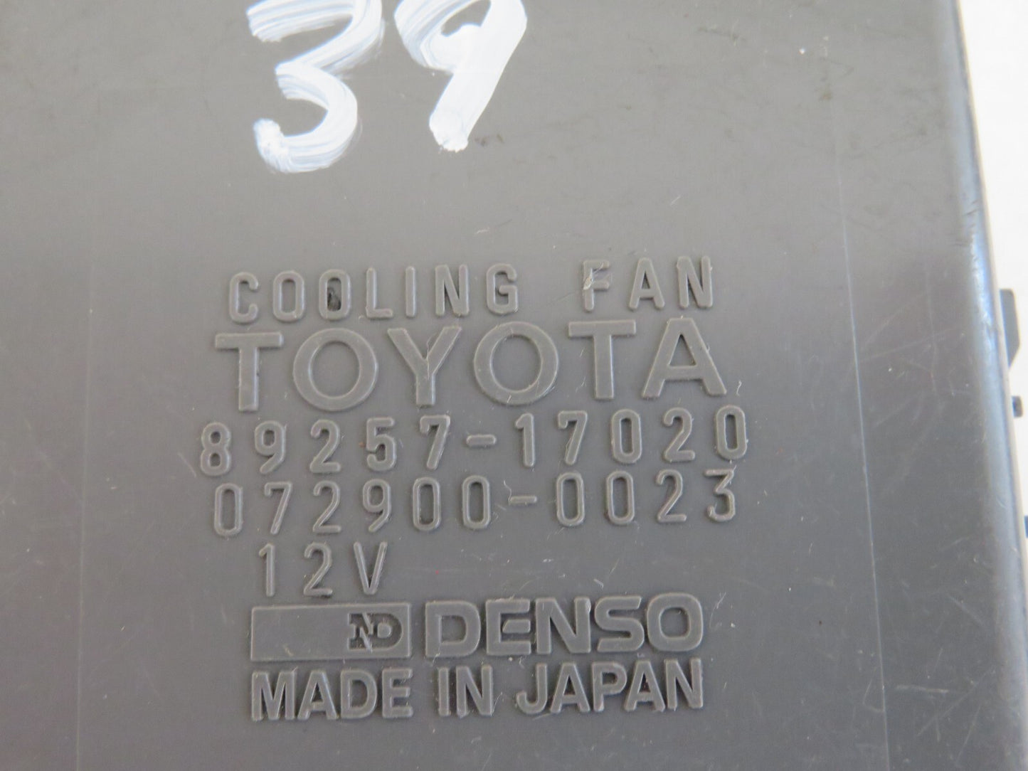 TOYOTA MR2 MK2 SW20 COOLING FAN RELAY 89257-17020 AM1206-39