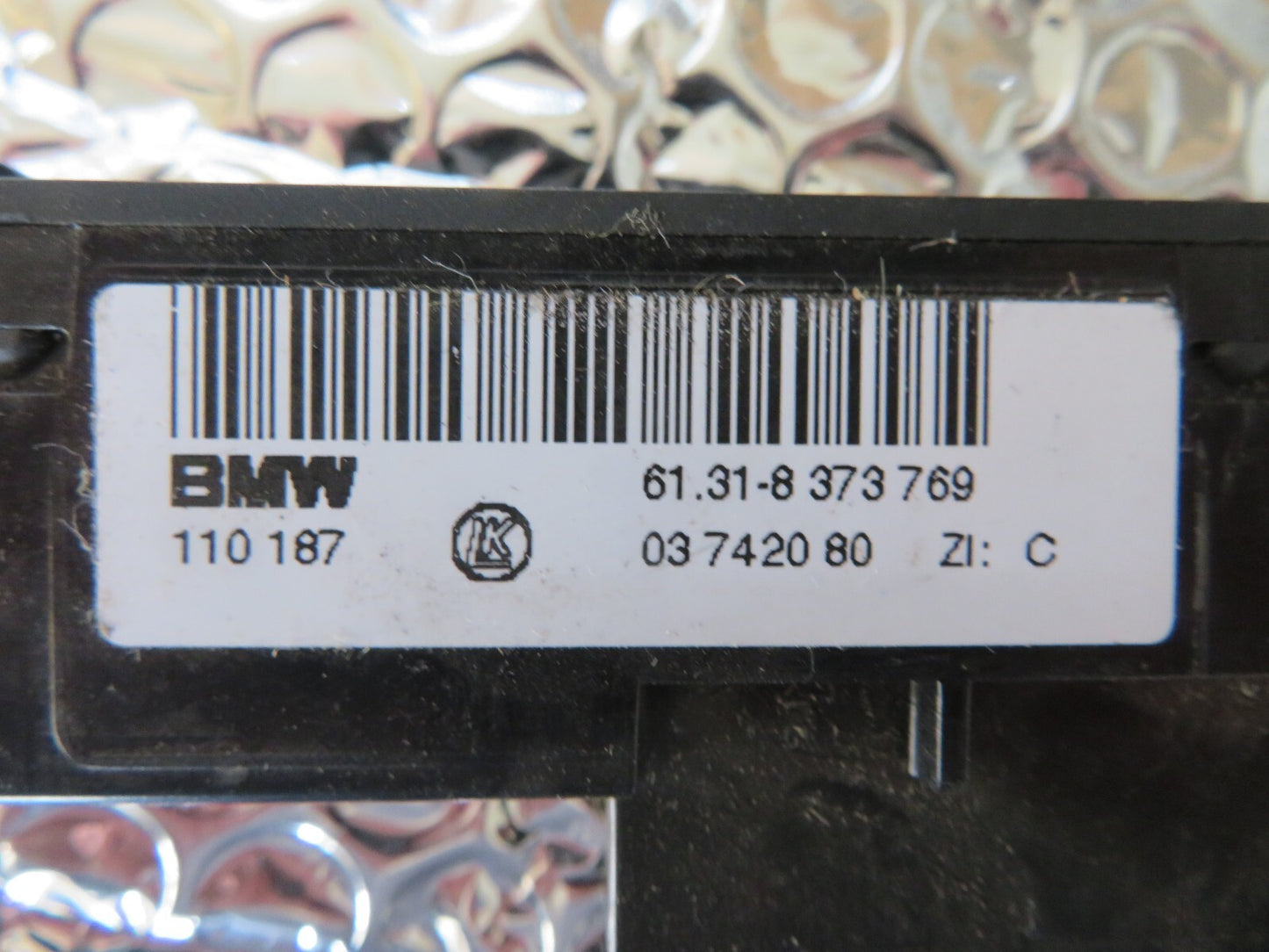 BMW E39 5 SERIES PDC DSC CONTROL SWITCH PANEL 8373769 1998-2003 AMS20