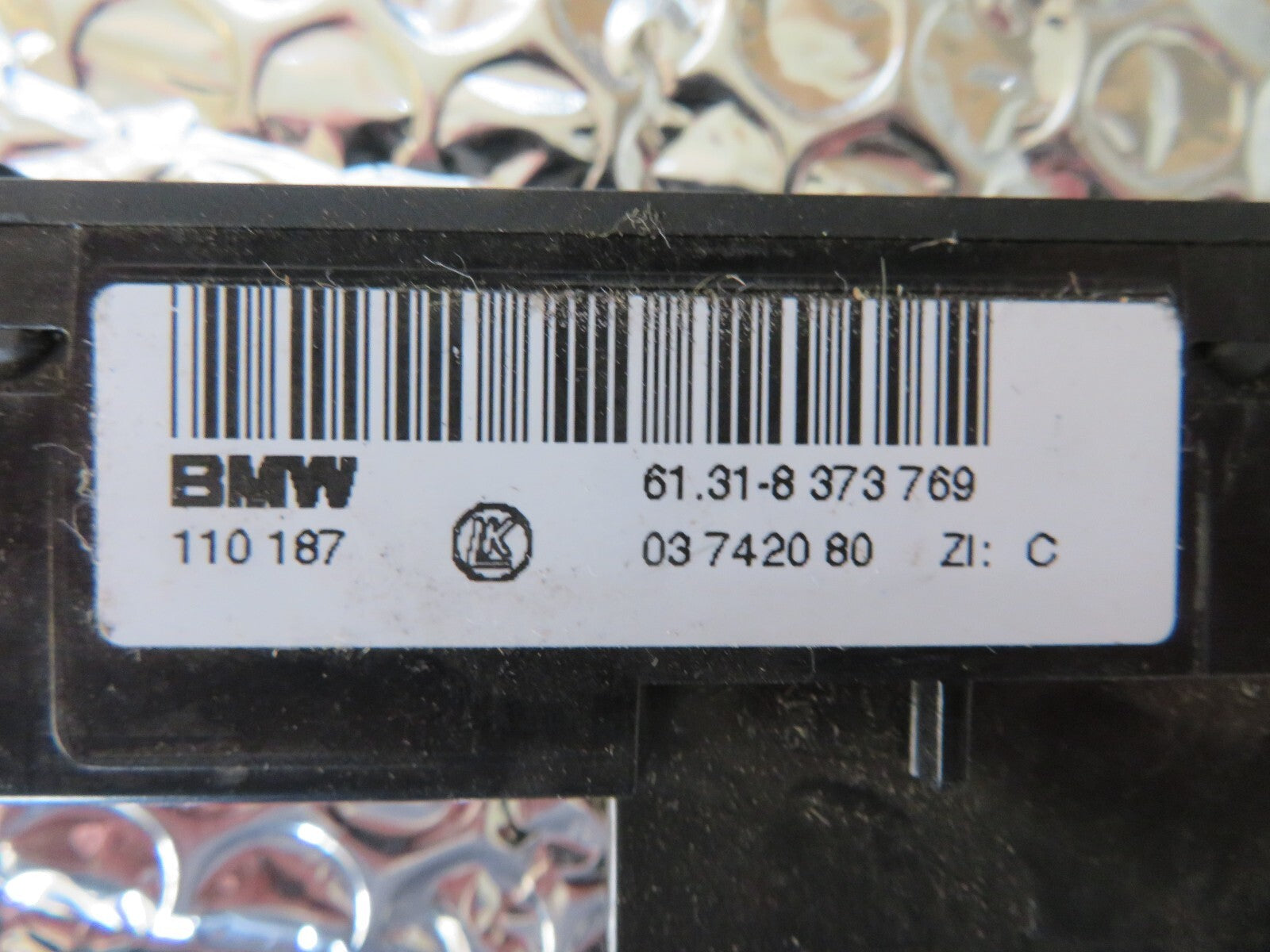 BMW E39 5 SERIES PDC DSC CONTROL SWITCH PANEL 8373769 1998-2003 AMS20