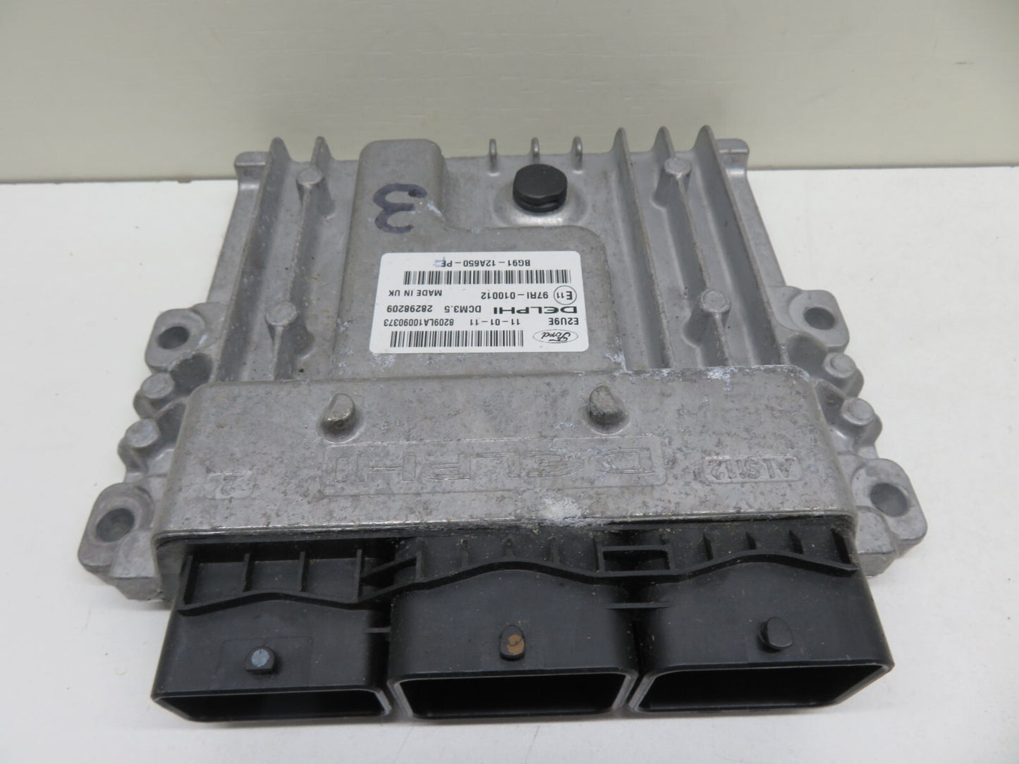 FORD SMAX 2.0 TDCI ENGINE ECU BG91-12A650-PF 2006-2014 #1437-3