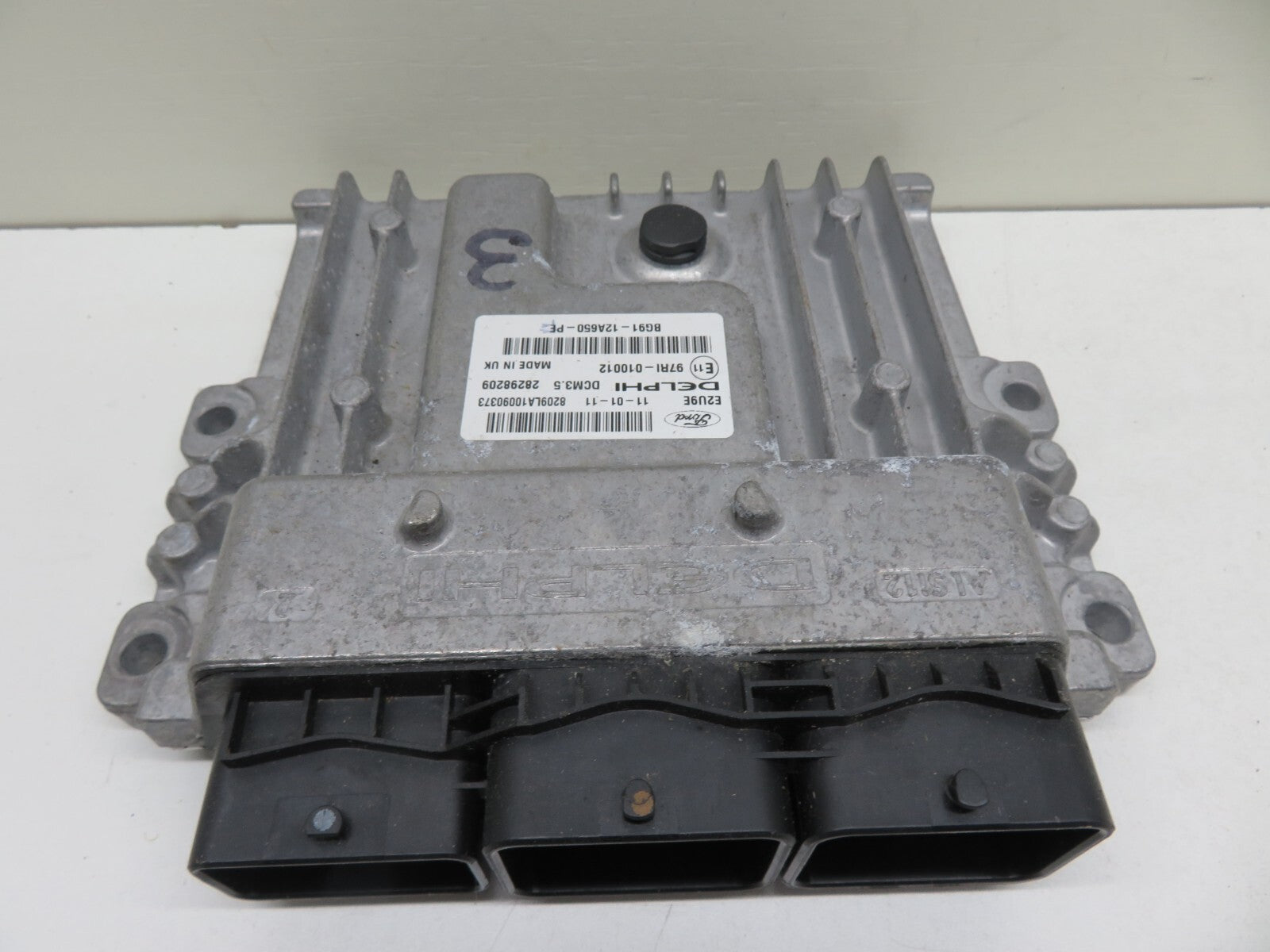 FORD SMAX 2.0 TDCI ENGINE ECU BG91-12A650-PF 2006-2014 #1437-3